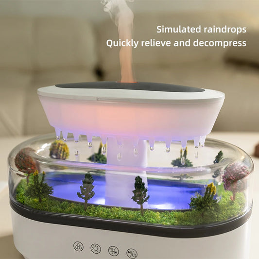 Raindrop Scene Ultrasonic Humidifier
