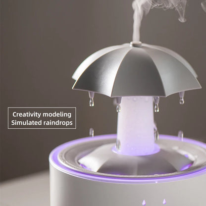 Rotating Umbrella Rain Drop Aroma Diffuser